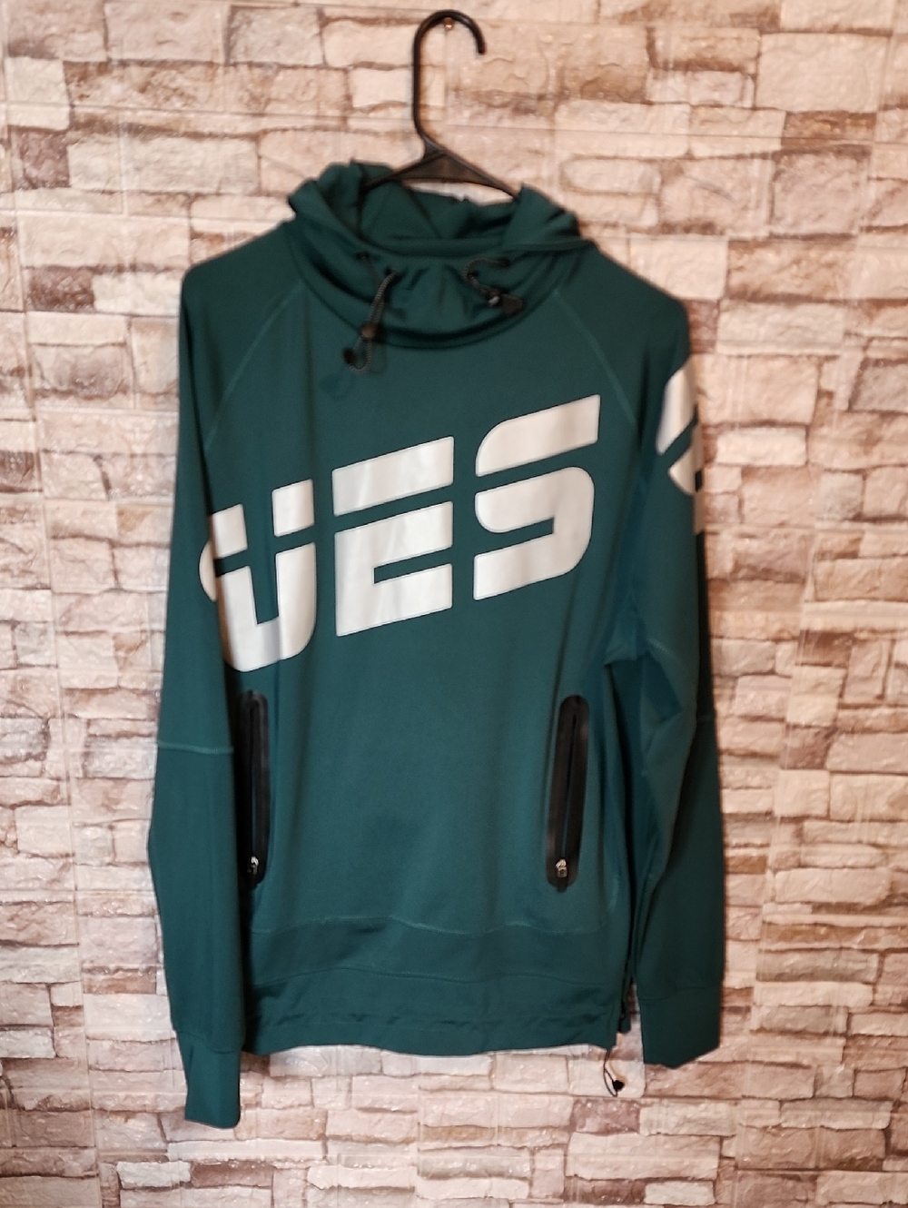 Guess Green Hoodie Sweatshirt
